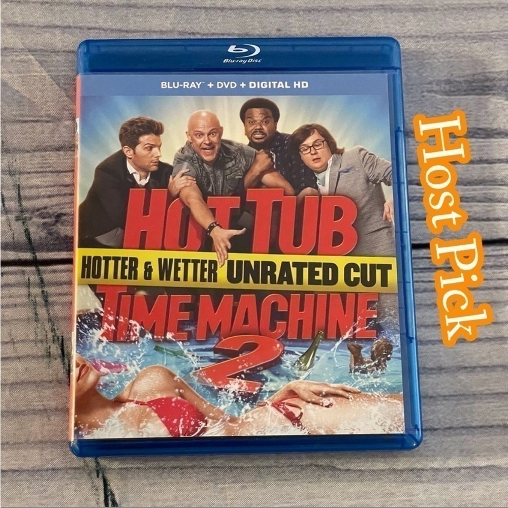 ✅HOST Pick✅ Hot Tub Time Machine 2 Blu-Ray Disc
